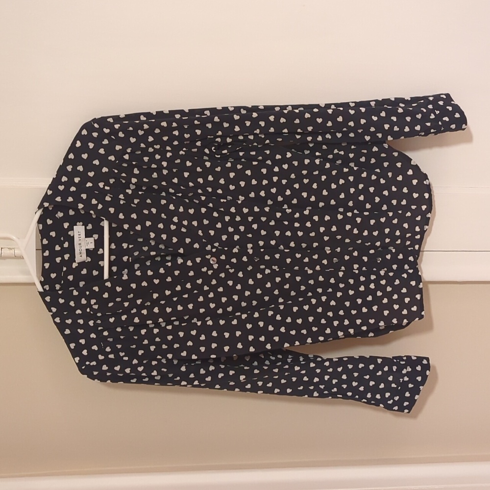 Amour Vert Kaya silk blouse